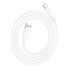 Кабель HOCO X93 USB Type-C cable, 1м, 100W, белый